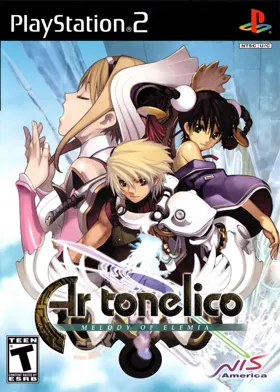 Ar tonelico - Melody of Elemia box cover front